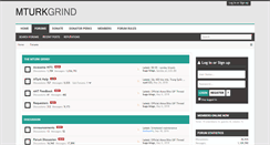 Desktop Screenshot of mturkgrind.com