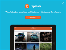 Tablet Screenshot of mturkgrind.com
